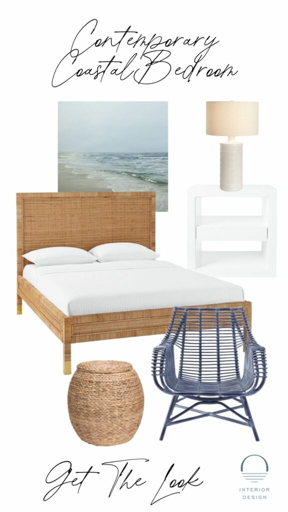 Contemporary Coastal Bedroom, coastal bedroom design, coastal interior design
